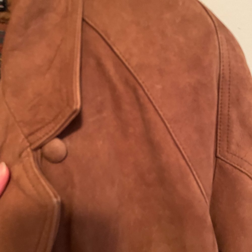 Cool Vintage Leather Jacket - includes zip-off vest - Picture 2 of 6